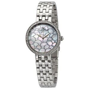 FX04185B NWT Lucien Piccard Fashion Ladies Quartz Steel Authentic Watch